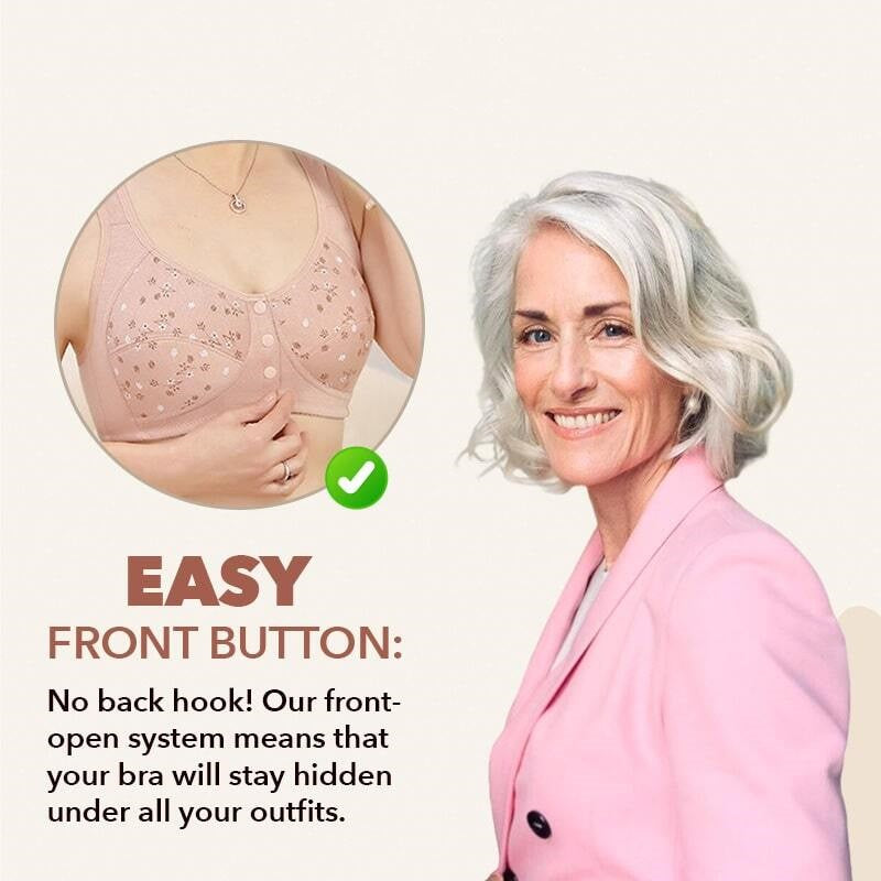 Shapeladies® Comfortable & Convenient Front Button Bra