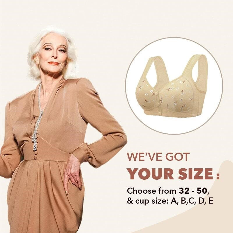 Shapeladies® Comfortable & Convenient Front Button Bra