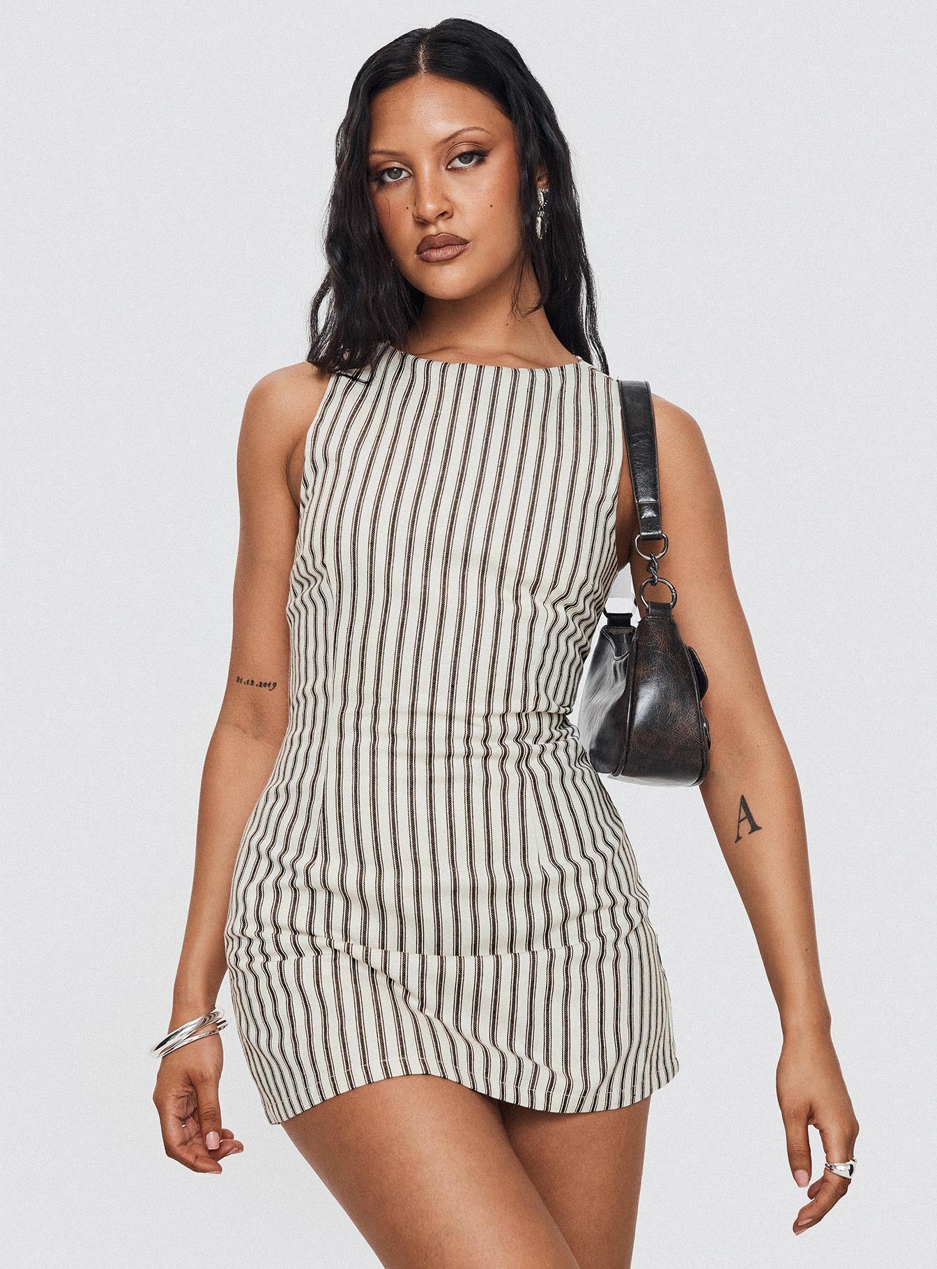 Yumiko Stripe Dress