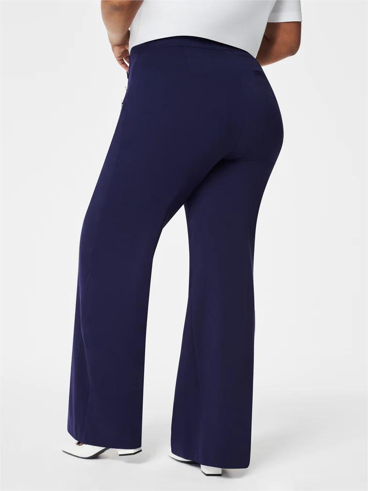 SlimChic Wide Button Trousers