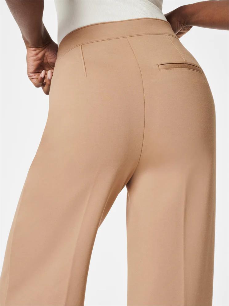 SlimChic Wide Button Trousers