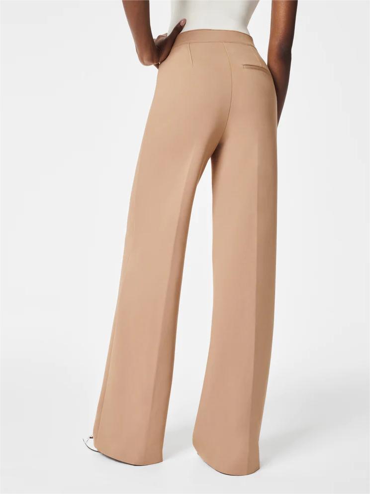 SlimChic Wide Button Trousers