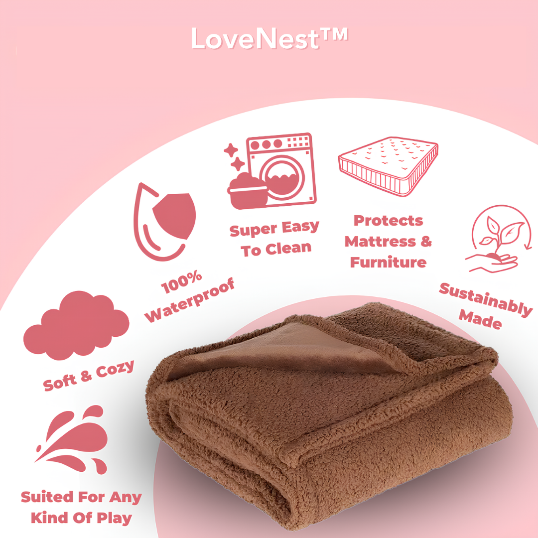 The LoveNest™ Waterproof Intimacy Blanket