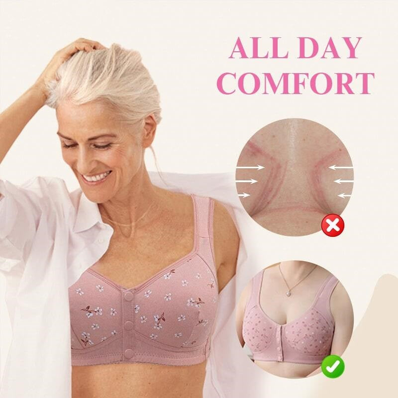 Shapeladies® Comfortable & Convenient Front Button Bra